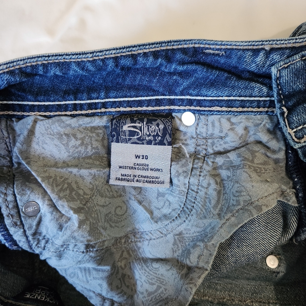 Silver McKenzie Capri